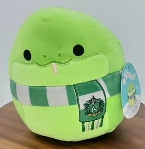 Peluche Squishmallow 8" Serpeverde Serpente Verde Harry Potter Mago Nuovo con etichette - Foto 1 di 9
