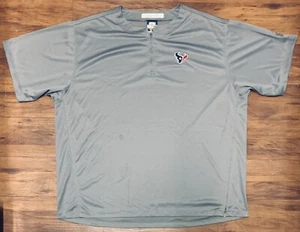 Vintage Houston Texans Rare On-Field Reebok NFL Coach Greg Knapp Shirt Size 2XL - Picture 1 of 13