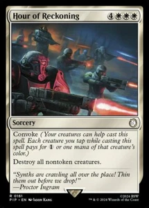 x1 Hour of Reckoning R MTG Universes Beyond: Fallout M/NM, English - Picture 1 of 1