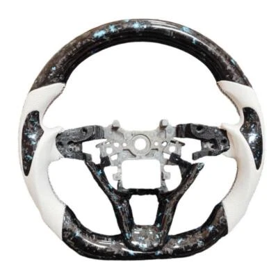 Volante de fibra de carbono forjado real para Honda Accord 10ª generación 2018-2022 Foto 1 de 4