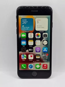 Apple iPhone 7 32GB IOS Smartphone Mobile A1778 - Black (Unlocked) - Picture 1 of 13