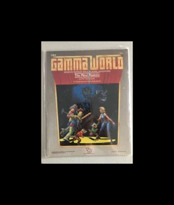 TSR Gamma World RPG The Mind Masters GW4 - New - Picture 1 of 1