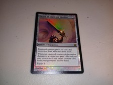 MTG Magic Foil Sword of Light and Shadow x1 Darksteel NM