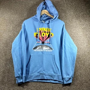 Pink Floyd The Dark Side of The Moon Hoodie Damen Large blau Grafikdruck - Bild 1 von 9