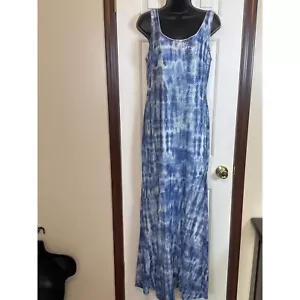 Lauren Ralph Lauren Maxi Dress Sequin Tie Dye Sleeveless Size 4 - Picture 1 of 5