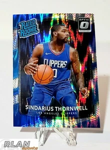 2017-18 Optic Sindarius Thornwell clasificación novato Shock Prizm tarjeta afilada - Imagen 1 de 2