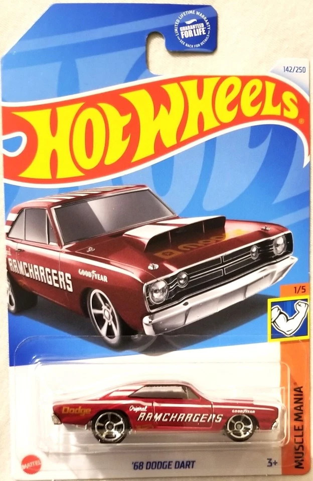 Hot Wheels - 2024 Muscle Mania 1/5 '68 Dodge Dart 142/250 (BBHTD65) Foto 1 de 1