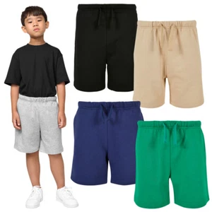 Urban Classics Kids Boys Basic Sweatshorts Kidswear Shorts Boys - Picture 1 of 31