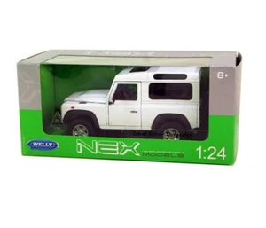 Welly Nex - Diecast 1:24 Land Rover Defender White  - Picture 1 of 1