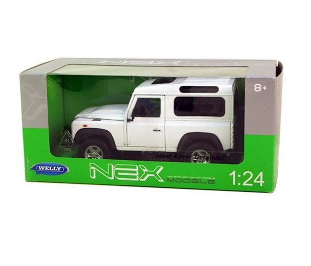 Welly Nex - Diecast 1:24 Land Rover Defender White  - Image 1 of 1