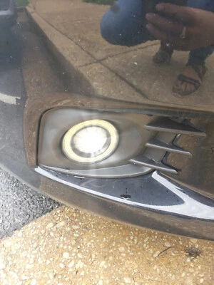 White LED Halo Fog Lamps Driving Light Kit for 2011-2013 Scion tC - Image 1 of 4