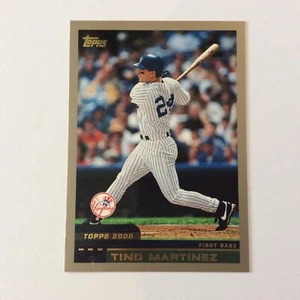 2000 Topps #370 Tino Martínez Yankees de Nueva York - Imagen 1 de 2