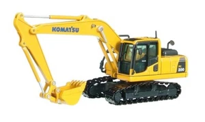 NZG 633 Komatsu PC200-8 Track Excavator w/Metal Tracks 1/87 HO Die-cast MIB - Picture 1 of 1