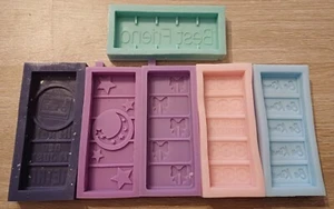 6 X Snap Bar Wax Melt Moulds - Picture 1 of 7
