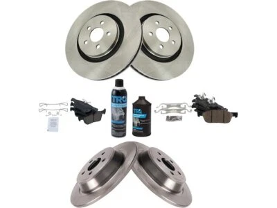 For 2017-2018 Lincoln MKZ Brake Pad and Rotor Kit Front and Rear 57441DT 3.0L V6 - Image 1 of 2