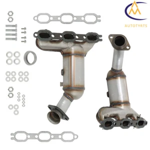 For 2008-2010 Chrysler Town & Country 4.0L Both Manifold Catalytic Converter Set - Picture 1 of 15