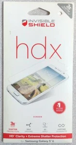 New Original Zagg Invisible Shield HDX Screen Protector for Samsung Galaxy S6 -@ - Picture 1 of 2