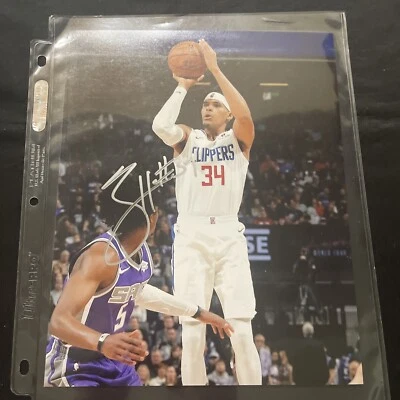 🤩签名 8 x 10 托比亚斯·哈里斯 #34 亲笔签名照片带真品证书图片 🏈 — 第 1/4 张图片