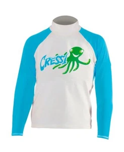 Cressi Rashguard Maglietta Manica Lunga Bambini -Blu Polipo - Imagen 1 de 6