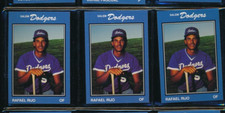 Lot (3) 1989 #26 Rafael Rijo Salem Dodgers Team Issue Player Lot (GH62) SWSW6