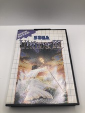 Ultima IV Sega Master System Mega Rare Cib + Map #0346