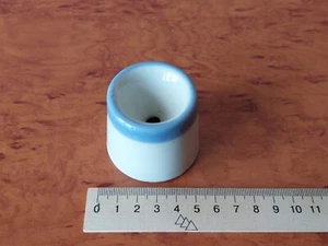 Soviet porcelain inkwell. For ink. Made in USSR. - Picture 1 of 12