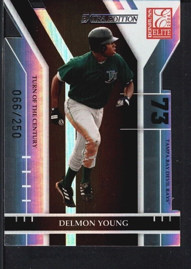 DELMON YOUNG 2004 DONRUSS ELITE #63 TURN OF THE CENTURY TAMPA BAY SP #066/250 - Image 1 of 1