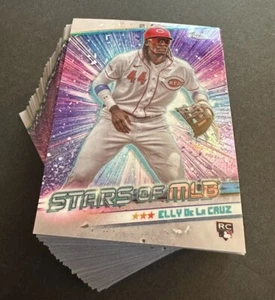2024 Topps Series 1 + 2 + Update CHROME Stars Of MLB - Pick From List - Picture 1 of 58