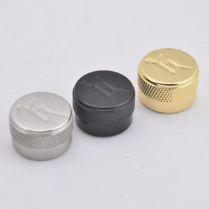 “G” With Arrow Control Knobs Guitar Knobs STEEL Stainless Fit Gret-ch USA SHIP - Picture 1 of 10