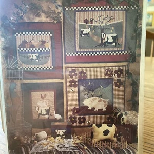 62102 Country Fair by Fiber Mosaics Applique Quilt Pattern - Never Used - Picture 1 of 8