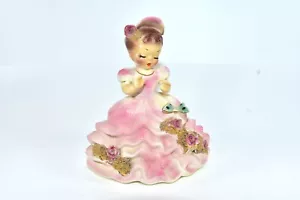 FIGURINA VINTAGE JOSEF ORIGINALS "MATTINA MEZZOGIORNO E NOTTE JEANINE" DIFFICILE DA TROVARE - Foto 1 di 9