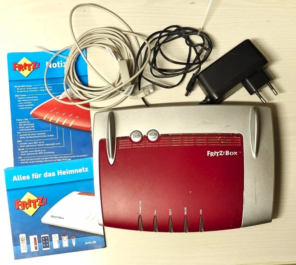 AVM FritzBox 7430 450 Mbps 4-port Router VDSL DSL VOIP Modem Gigabit MESH WLAN - Bild 1 von 1