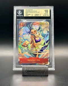 Nefertari Vivi SEC Alt OP04-118 One Piece Kingdom of Intrigue BGS 10 PRISTINE - Picture 1 of 1