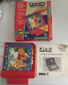 Year at Pooh Corner (Sega Pico, 1994) w/Box + Manual