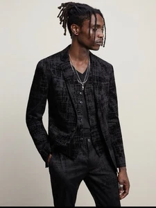 Brand New John Varvatos Velvet Jacket EU 48 USA 38 - Picture 1 of 10