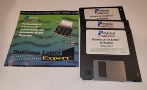 Dyski Parsons Business Letter Expert Windows 3.5 ***Testowane działające******* - Zdjęcie 1 z 10