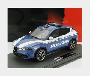 BBR-MODELS BBRC1856POL-VET ALFA ROMEO - TONALE VELOCE POLIZIA 2023 - CON VETRINA - Foto 1 di 2