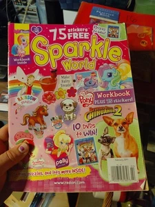 Sparkle World Edición 40 My Little Pony Algunas Páginas Usadas - Imagen 1 de 9