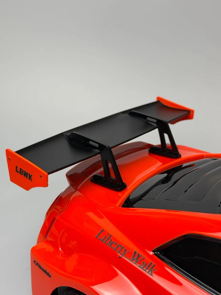 1/10 Nissan Skyline GT-R R35 RC Car Liberty Walk Rear Wing Spoiler Drift Touring - Image 1 of 4