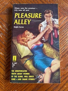 Pleasure Alley Ralph Carter 1960 Universal Publishing Paperback Very Good - Picture 1 of 4