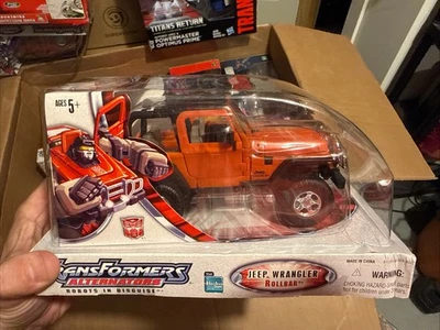 Transformers Alternators Jeep Wrangler Autobot Rollbar – NEW, unopened box! - Image 1 of 2