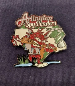 Cooperstown Trading Pin 2024 Arlington Spy Ponders - Picture 1 of 2