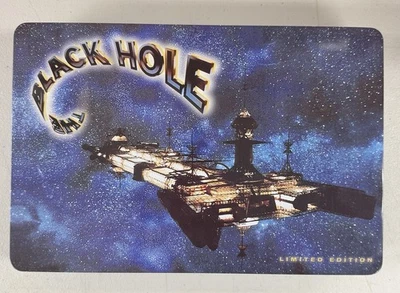 VTG Walt Disney 1999 The Black Hole Limited Edition Tin VHS Book Serial # - Image 1 of 2