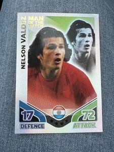 Nelson Valdez Man of the Match card 2010 World Cup Match Attax - Picture 1 of 2