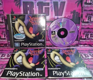🇮🇹 JERSEY DEVIL SONY PS1 PSX PAL MULTI+ITA CIB 100% OTTIMO RARO SLES-00598 - Picture 1 of 24