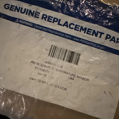 Temistor sensor de temperatura para refrigerador OEM WR55X10025 GE | WR55X10025 Foto 1 de 2