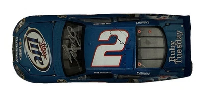 Brad Keselowski 亲笔签名压铸(Penske Racing Miller Lite #2 道奇充电器) — 第 1/4 张图片