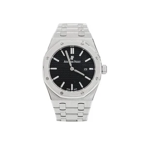Audemars Piguet Royal Oak 67650 33 mm Stahl schwarzes Zifferblatt 5ET0694 133... - Bild 1 von 2