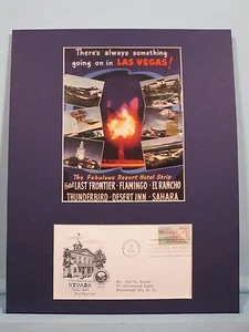 Honoring the City of Las Vegas, Nevada & First Day Cover honoring Nevada - Picture 1 of 2