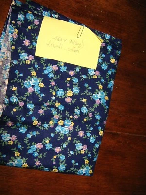 Coupon tissu  coton liberti 164 x 90  cm - Photo 1/2